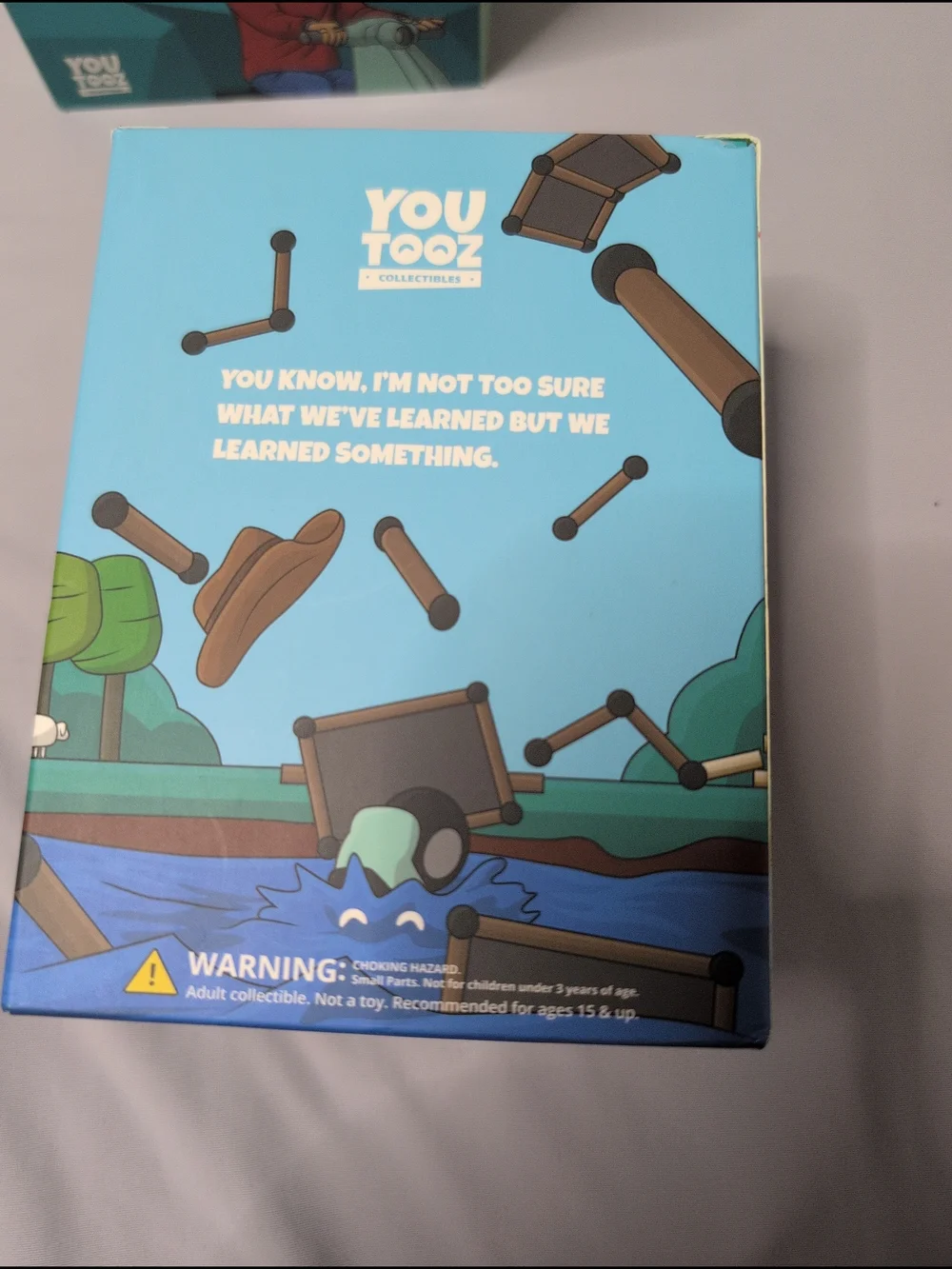 Builder Kryoz Vinyl Figure - Teal and Brown Collectible Toy